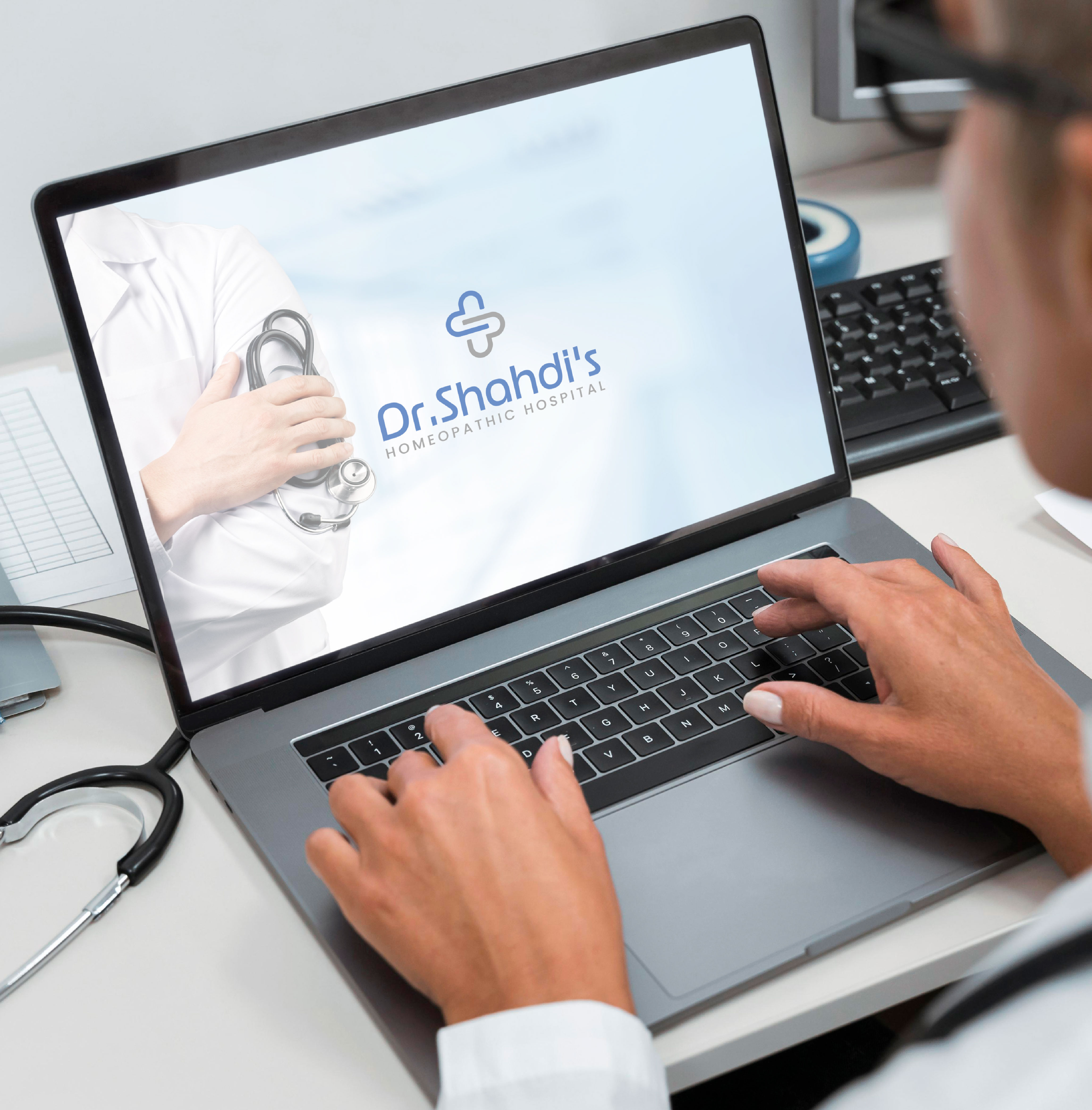 Video consultation illustration